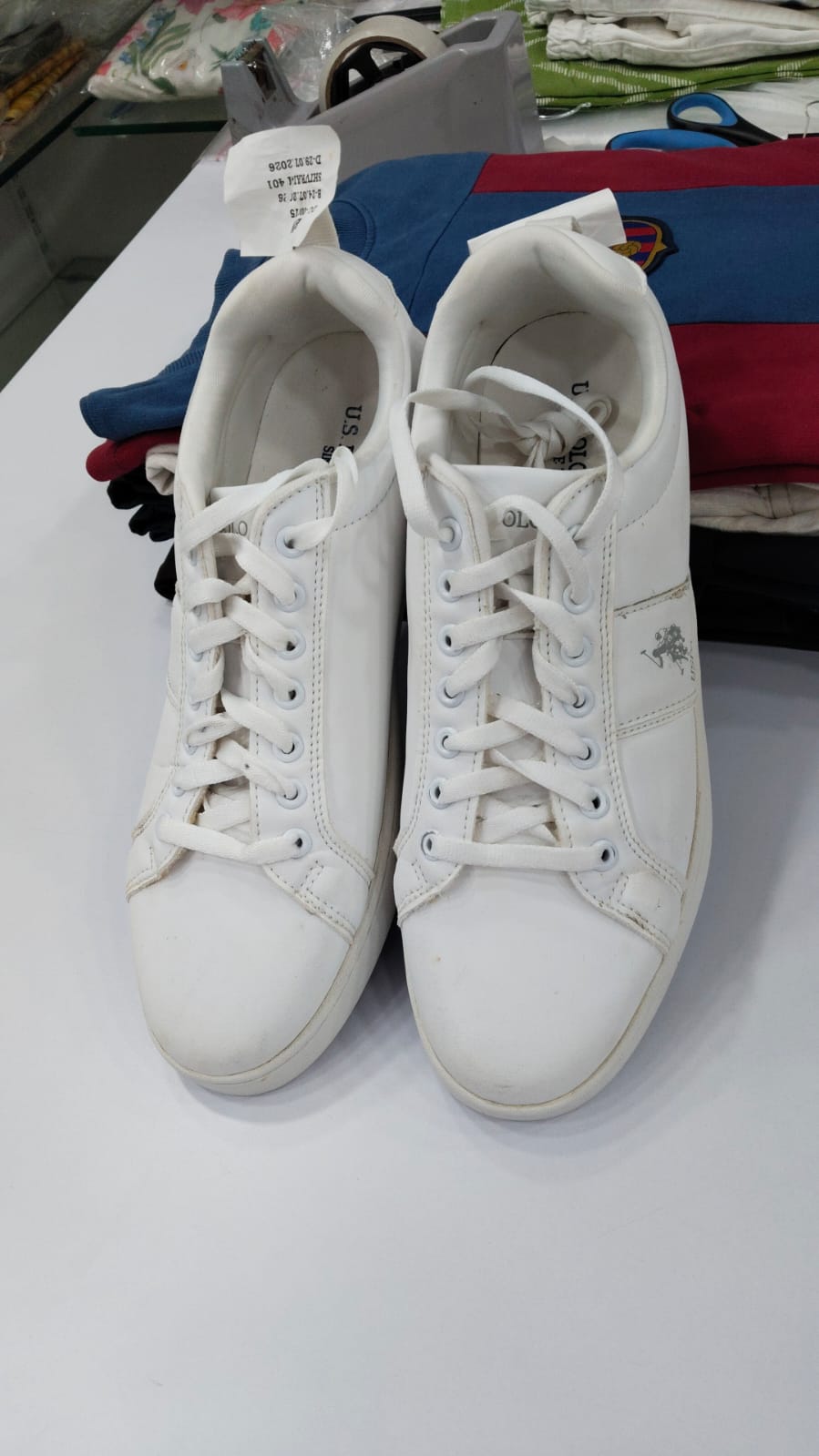 After white shoe cleaning result